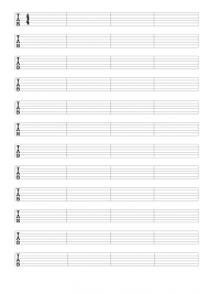 Free printable blank six string guitar tab music paper download for writing out your tablature notation. Printable Guitar Charts Printable Chart