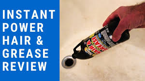 If you have a toilet plunger—the kind with a narrow. Instant Power Hair And Grease Review Youtube