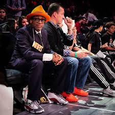 Lee, an admirer and ardent fan, also knew something else about the way these players think, even when they're not on the court: Spike Lee Wears Nike Air Max Hyperfly By The Yard Grey Toe Jesus Shuttlesworth Gov