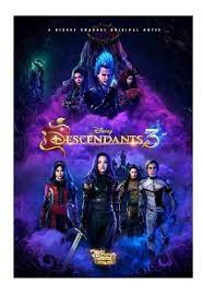 Descendientes 3 Disney Poster Pelicula En Espanol Latino Hd Mercado Libre