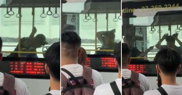 2 men fight along bus aisle at Woodlands checkpoint over alleged  queue-cutting - Mothership.SG - News from Singapore, Asia and around the  world