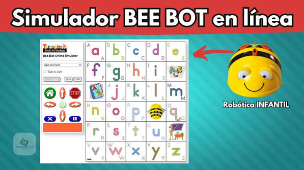 Simulador Bee Bot : para Trabajar lateralidad, direccionalidad, conteo, y relaciones espaciales