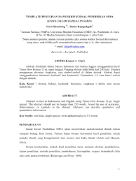 Admin akan membaginya menjadi kualitatif dan kuantitatif. Template Jpmipa