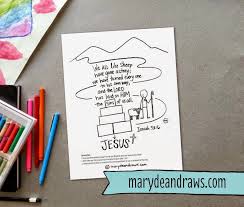 It's from our bible alphabet coloring book. Easter Scripture Printable Coloring Activity Page