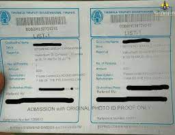 Tirumala Tirupati Vip Break Darshan Ticket Cost Timings Process Book