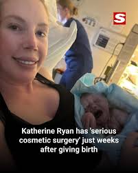 She even took her newborn along with her.