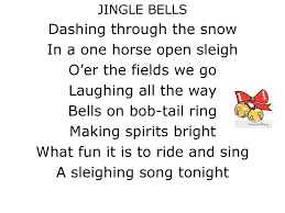 O'er the fields we go, laughing all the way. Dashing Through The Snow In A One Horse Open Sleigh Ppt Download