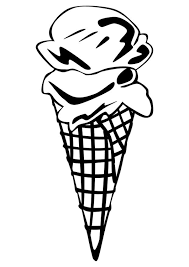 Download Coloring Page Ice Cream Cone Free Printable Coloring Pages Img 10109
