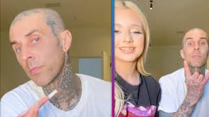 Alabama barker is taking more shots at shanna moakler. Travis Barker S 15 Year Old Daughter Alabama Uses Makeup To Cover Up His Face Tattoos Entertainment Tonight