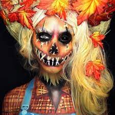 Scarecrows do more than scaring crows: Awsome Halloween Makeup More Makeup By Dolly Phin Scarecrow Halloween Makeup Halloween Costumes Makeup Halloween Makeup Scary