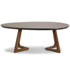 Glamour Home Decor Ailsa Irregular Oval Coffee Table 429 99 All Modern Coffee Table Oval Coffee Tables Coffe Table Design