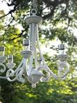 DOLLAR TREE DIY SOLAR OUTDOOR CHANDELIER -