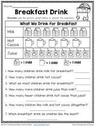 Data And Graphing For First Grade First Grade Math Graphing First Grade Second Grade Math