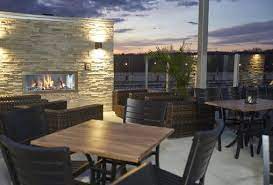 Waterfront Dining Options This Summer Dishing Charlotte In 2021 Restaurant Lighting Design Restaurant Lighting Waterfront Dining