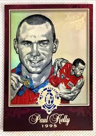 2014 AFL PAUL KELLY Sydney Swans Honours Series 1 Brownlow Medallist Sketch  Card BSK40