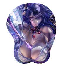Game Genshin Impact Final Fantasy Anime Girl Big Oppai Breast Ass 3d Mouse  Pad Mat With Wrist Rest Soft Silicone - Costume Props - AliExpress