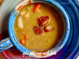 Split Pea Soup With Ham Putting One Foot In Front Of The Other In The Fog More Time At The Table