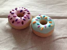 Duo De Donuts Doughnut Clay Food