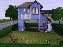 So In One Of My Most Recent Houses I Came Up With This Playhouse And Someone Suggested That I Create A Tutorial For It So For Anyo Sims House Sims Play