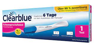Ultra Fruh Schwangerschaftstest 5 Tage Fruher Clearblue