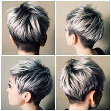 Try out a short blunt cut hair style if you are the one with sleek hair. 20 Hottest New Highlights For Black Hair Popular Haircuts Short Hair Styles Pixie Haircut Short Grey Hair
