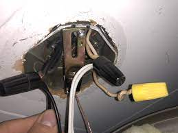 They gave me a new light fixture and said to do a quick reconnect and if that did not work it would be the limiter. Ceiling Light Won T Turn Off After Replacement Home Improvement Stack Exchange