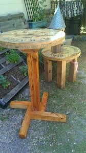 Tables From Old Electrical Wire Spools Wooden Spool Projects Spool Furniture Wire Spool
