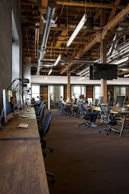 Cross legs coffee table : Github San Francisco Headquarters Office Snapshots Architect Office Interior Industrial Office Design Office Space Design