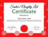 1,960 free certificate designs that you can download and print. Naughty Or Nice Certificates Free Printable Certificates Certificatestreet Com