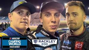 NASCAR Truck Series DRIVERS REACT to 2022 Rackley Roofing 200 at Nashville  SuperSpeedway