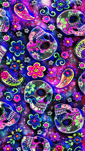 Classic skull hd wallpaper for your mobile phone. Sparkly Galaxy Skull Wallpaper Novocom Top