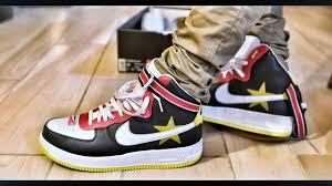 Air force 1 high riccardo tisci victorious minotaurs black. Nike Air Force 1 High Riccardo Tisci All Star 2018 Black On Foot Review Youtube