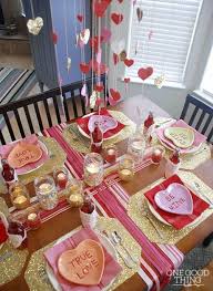 Valentine Home Decor Ideas Valentines Party Valentines Day Dinner Family Valentine
