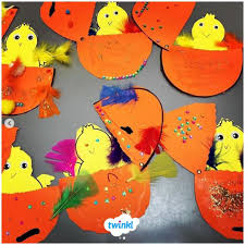 We Love These Super Cute Split Pin Easter Cards Made By Thesemhclassroom Using Twinkl Resources Her Children Loved Following Easter Cards Child Love Easter