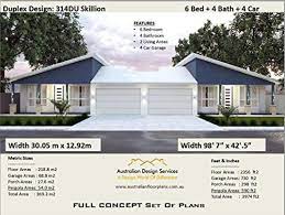 The harvey by celebration homes is a 4 bedroom, 2 bathroom home priced from $272200. Amazon Com 2 Family Duplex House Plan 6 Bedroom 4 Bathroom 4 Car Garage Concept Plans Includes Detailed Floor Plan And Elevation Plans Ebook Morris Chris Designs Australian Kindle Store