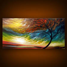 Original Large Huge Painting 48 X 24 Inch Silhouette By Mattsart Abstract Art Painting Canvas Art Painting Art Projects