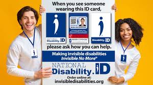 Air force, army, coast guard, marine corps, navy, and national guard to take advantage of this discount on eligible products. National Disability Id Card Invisible Disabilities Association