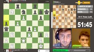 Shankland, needing only a draw to enter the semifinal round, was instead. Speed Chess Shock Duda Upsets Karjakin Chess Com