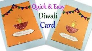 In this video we will learn how to make quick simple and easy beautiful handmade greeting card or gift for diwali. Diwali Cardvlip Lv