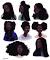 Anime Black Hair Drawing