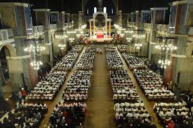 The vast westminster cathedral is the symbolic home of catholicism in england and wales. Thousands Fill Cathedral For Altar Servers Mass Diocese Of Westminster