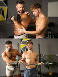Workout Buddies Get Off on Sweaty Sex