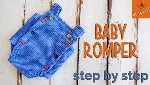 With this pattern by little french knits you will lear how to knit a baby jumpsuit step by step. How To Knit A Baby Romper For Beginners Step By Step
