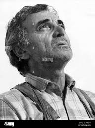 Charles Aznavour, an Armenian-French singer and actor, in November 1984 in  Italy during the filming of the musical drama "Paolina, la giusta causa e  una buona ragione". He was born