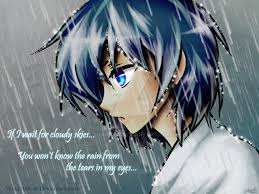 I'll try my best to make their character look the same k bye!! Lonely Anime Girl Crying In The Rain Otaku Wallpaper