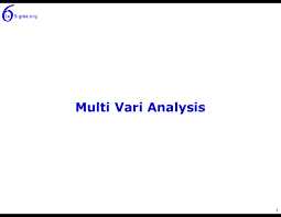 085_multi Vari Analysis Powerpoint