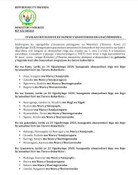 The ministry of education of rwanda, previously the ministère de l'éducation, de la science, de la technologie et de la recherche scientifiq. Ministry Of Education Rwanda On Twitter Mineduc Irasaba Abanyeshuri Bari Mu Cyiciro Kiri Gusubira Ku Ishuri Guhera Tariki 19 Kugeza 22 Ugushyingo 2020 Ni Ukuvuga Abo Mu Mwaka Wa 1 2 N Uwa
