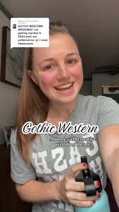 Replying to @valariebarbato Yallternative tik tok has been all over my fyp  lately #yallternative #ReasonForBooking #weddingtheme #gothicwestern  #westernwedding #2024bride #gothicwedding #foryoupage ...