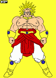 Dibujos para colorear dragon ball z 20 dibujos manga para. Broly Ssj Legen Para Colorear Broly Ssj Legen Para Imprimir