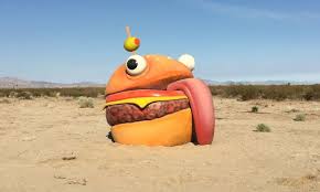 The durrr burger restaurant and durrr burger food truck have been a staple in fortnite for several seasons. Fortnite Riesiger Burger Verschwindet Aus Spiel Taucht In Rl Wuste Auf